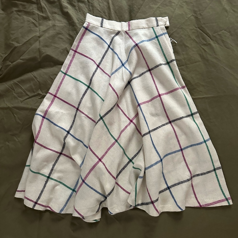 Canvas skirt from Vogue Vintage market@NYC